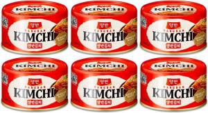 6x 160 г DONGWON Корейское кимчи Янбан | квашеная китайская капуста, квашенная