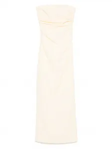 Платье макси Vera Bernadette, желтый