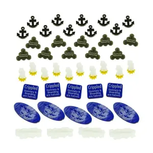 Боевой парус — набор жетонов улучшения, многоцветный, Token Sets - Products for Various Gaming Systems (Litko Aerosystems)