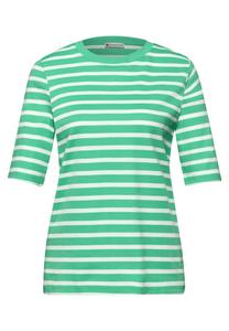 STREET ONE Футболка в зеленом цвете