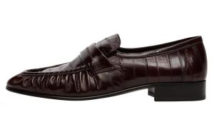 Лоферы женские бордовые The Row