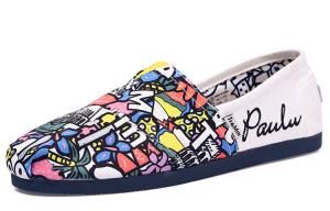 Холщовые кеды мужские низкие белый Tt&Mm