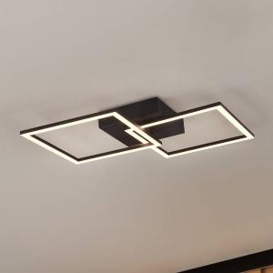 Светодиодный потолочный светильник Reality Leuchten Trail, утюг - 1 пламя - черный - ширина: 60 см