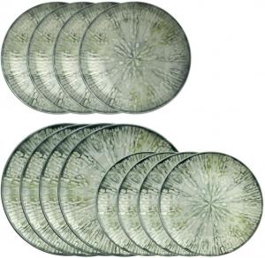 Сервиз Arthur Krupp Fusion Grey - 12 предметов/4 персоны, серый