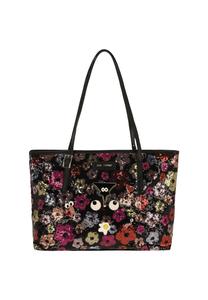 MYMO Шоппер 'Pop Eyetheme' в черном цвете