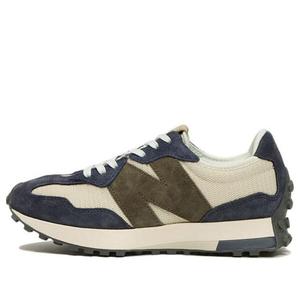 Кроссовки 327 'beige navy' New Balance, синий