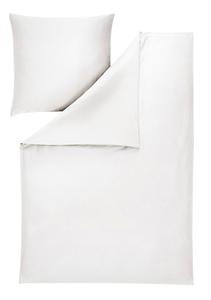 Постельное белье Mako из атласа, 200x220 см, белое, однотонное Estella, белый