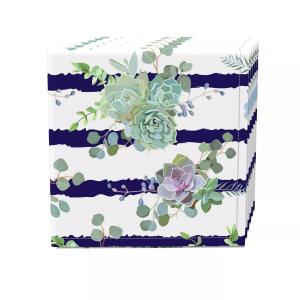 Набор салфеток из 4 шт., 100 % хлопок, 20x20 дюймов, сочная полоска