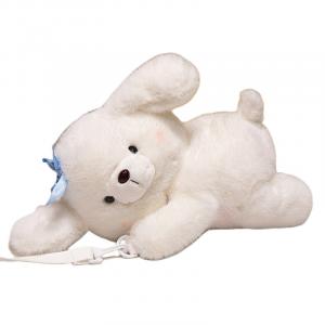 Рюкзак в виде животного облачная собака плюшевая кукла высота 35см Tak Bebe, белый