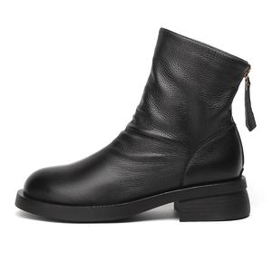 Ботильоны женские 4 см Rich birds, Black