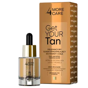 Эликсир автозагара для лица и тела More4Care Get Your Tan, 15 мл