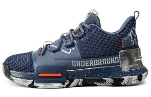 Баскетбольные кроссовки Flash мужские с низким верхом цвета индиго Peak