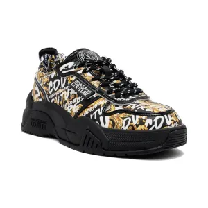 Кожаные кроссовки Versace, желтый