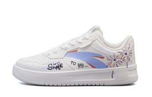 ANTA Легкие кроссовки для скейтбординга Unisex Purple из искусственной кожи и текстиля с амортизирующей подкладкой, противоскользящей подошвой и низким верхом