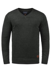 BLEND Свитер 'Lasse' в сером цвете