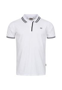 Рубашка-поло стандартного кроя с воротником-поло Rock Creek, черный