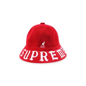 Повседневная кепка-бермуда Supreme x Kangol, красная