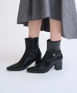 Короткие ботинки с поясом Noela, цвет Black