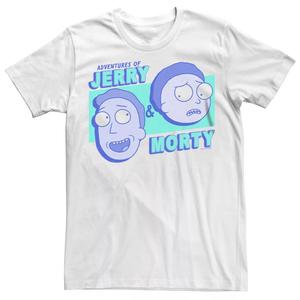 Мужская футболка «Рик и Морти: Приключения Джерри Ти» Licensed Character