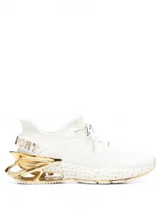 Кроссовки Thunder Force на шнуровке Plein Sport, белый