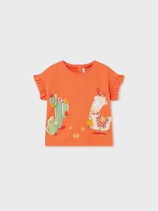 Футболка стандартного кроя Mayoral, оранжевый