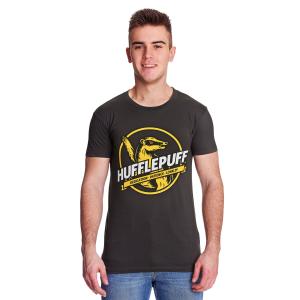 Футболка Hufflepuff House Values серая - Гарри Поттер