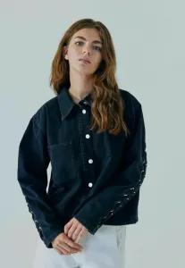 Джинсовая куртка кензи Norr, Black Washed