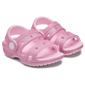 Детские классические сандалии для малышей Crocs, pink glitter