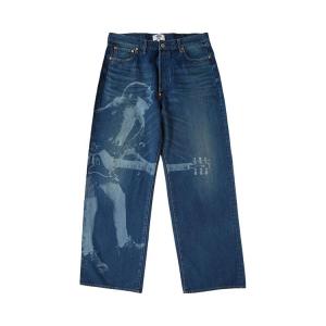 Джинсы Junya Watanabe MAN AC/DC Relaxed Jeans 'Blue', синий