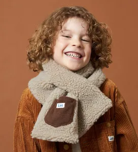 Двусторонний шарф Lee, боа и стеганый шарф