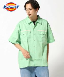 DICKIES/(U)РУБАШКА С КОРОТКИМ РУКАВОМ И ШИРОКИМ ПОЛОМ