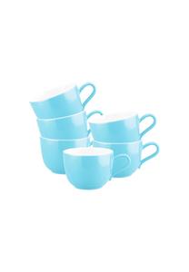 Чашки кофейные Seltmann Weiden Liberty Pure Colors, 260 мл, 6 штук, голубой