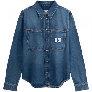 Джинсовая рубашка Denim Calvin Klein, синий