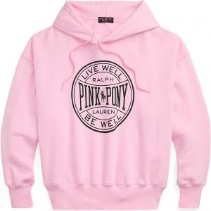 Polo Ralph Lauren Толстовка с розовым логотипом Pony