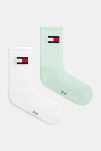 Детские носки, 2 упаковки Tommy Hilfiger, бирюзовый