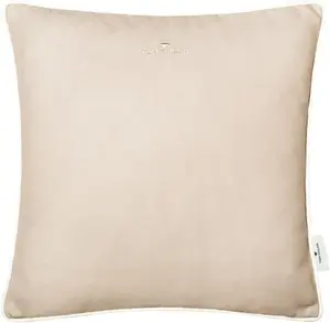 TOM TAILOR HOME декоративная подушка "Dove Signature", с окантовкой, чехол без наполнения, 1 шт 40х40 см, цвет beige/natur/sand + unifarben