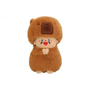 Капибара бог богатства плюшевый кулон 15см высота JINXIANGHE