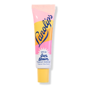 Солнцезащитный бальзам SPF 30, без тонирования. Lanolips