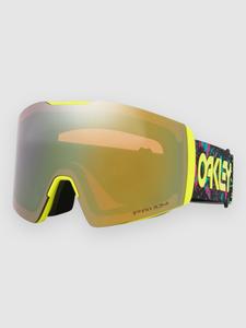 Очки для сноуборда Oakley Fall Line L Jaxson Black Goggle, prizm snow rose gold ir