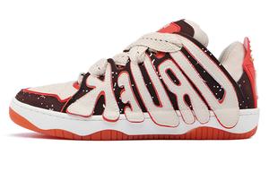 OLD ORDER Кроссовки для скейтбординга S45 x Skater 001 Og Sneaker Series Low-Top, унисекс, коричневые, оранжевые