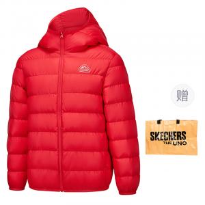 Skechers Пуховик Comfortable Life Series Race Red детский