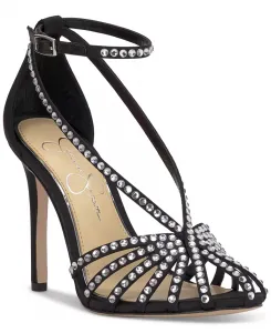 Женские босоножки Jittale на тонких ремешках Jessica Simpson, черный