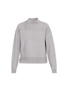 Женский свитер серого меланжа usha BLACK LABEL