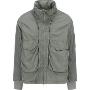 C.P.Company Хромированная оверсайт куртка с защитными очками, Green