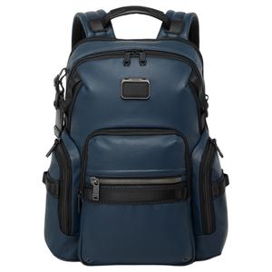TUMI Альфа Браво Рюкзак из холста унисекс Морская синева