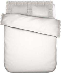 Комплект постельного белья Essenza из хлопка Maen цвет белый размер 135х200+80х80