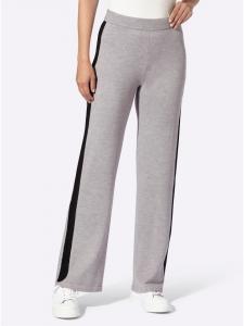 трикотажные брюки каменно-серого цвета Heine