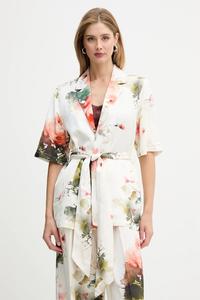 Льняной пиджак gabbril Silvian Heach, бежевый