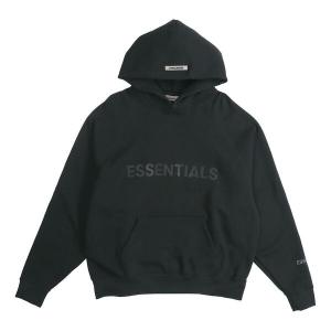 Толстовка Fear of God Essentials SS20 Logo Hoodie 'Black', черный