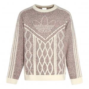 Свитер Adidas LNY, азиатский размер, цвет «кремово-белый»